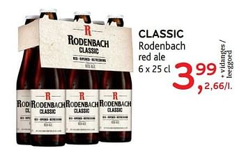 Promotions Classic rodenbach red ale - Rodenbach - Valide de 14/02/2018 à 27/02/2018 chez Alvo