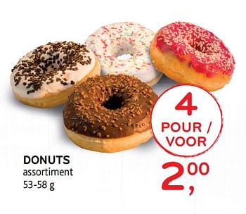 Promoties Donuts - Huismerk - Alvo - Geldig van 14/02/2018 tot 27/02/2018 bij Alvo