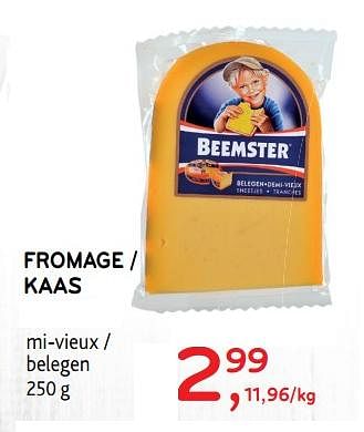 Promotions Fromage - Beemster - Valide de 14/02/2018 à 27/02/2018 chez Alvo