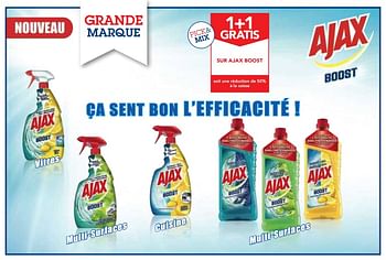 Promoties 1 + 1 gratis sur ajax boos - Ajax - Geldig van 14/02/2018 tot 27/02/2018 bij Makro
