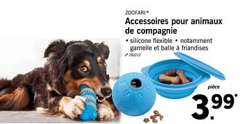 Promoties Accessoires pour animaux de compagnie - Zoofari - Geldig van 19/02/2018 tot 24/02/2018 bij Lidl