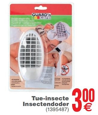 Promoties Tue-insecte insectendoder guard `n care - Guard'nCare - Geldig van 13/02/2018 tot 26/02/2018 bij Cora