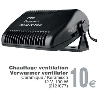 Promotions Chauffage ventilation verwarmer ventilator - Produit maison - Cora - Valide de 13/02/2018 à 26/02/2018 chez Cora