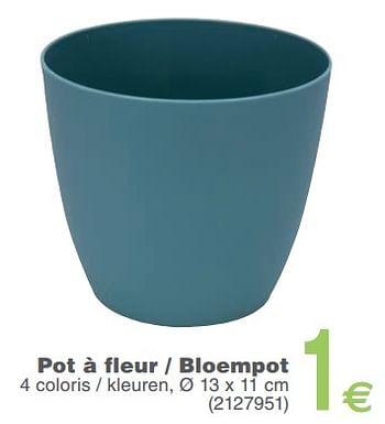 Promoties Pot à fleur - bloempot - Huismerk - Cora - Geldig van 13/02/2018 tot 26/02/2018 bij Cora