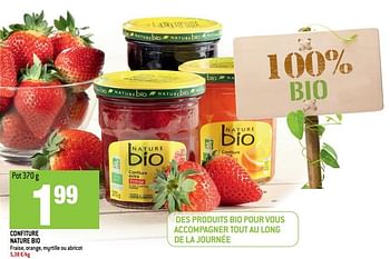 Promoties Confiture nature bio - NATURE BIO - Geldig van 14/02/2018 tot 20/02/2018 bij Match