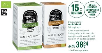 Promoties Multi gold - Royal Green - Geldig van 12/02/2018 tot 04/03/2018 bij Holland & Barret
