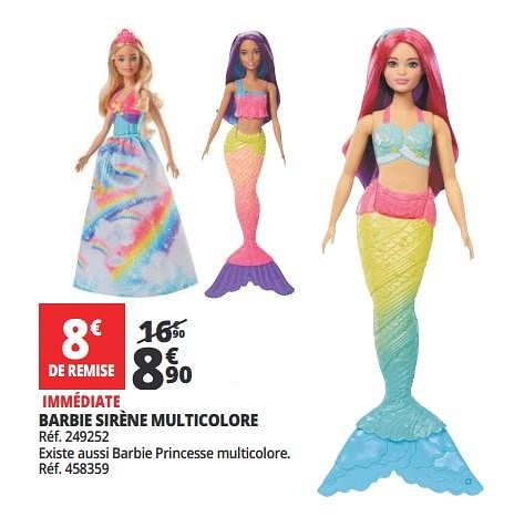 Auchan barbie sirene online