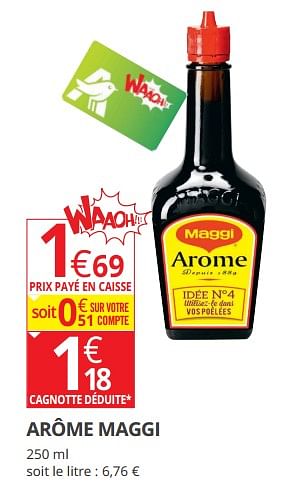 Promotions Arôme maggi - MAGGI - Valide de 14/02/2018 à 25/02/2018 chez Auchan Ronq