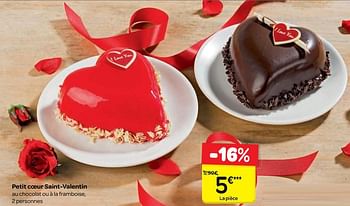 Promotion Carrefour Petit Coeur Saint Valentin Produit Maison Carrefour Alimentation Valide Jusqua 4 Promobutler