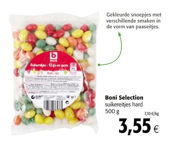 Promoties Boni selection suikereitjes hard - Boni - Geldig van 14/02/2018 tot 27/02/2018 bij Colruyt