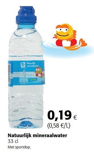 Promoties Boni selection natuurlijk mineraalwater - Boni - Geldig van 14/02/2018 tot 27/02/2018 bij Colruyt