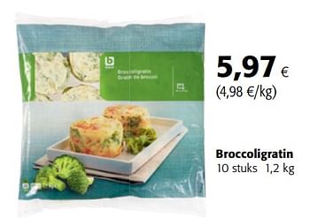 Promoties Boni selection broccoligratin - Boni - Geldig van 14/02/2018 tot 27/02/2018 bij Colruyt