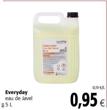 Promoties Everyday eau de javel - Everyday - Geldig van 14/02/2018 tot 27/02/2018 bij Colruyt