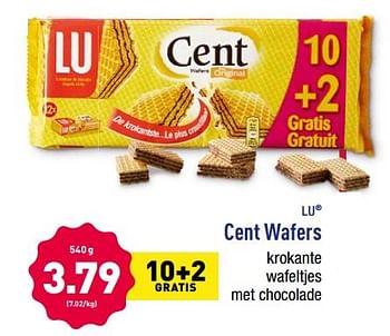 Promoties Lu cent wafers - Lu - Geldig van 19/02/2018 tot 24/02/2018 bij Aldi