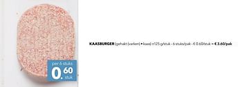 Promoties Kaasburger - Huismerk - Buurtslagers - Geldig van 16/02/2018 tot 22/03/2018 bij Buurtslagers