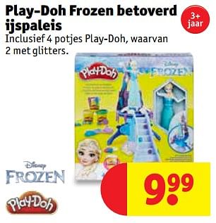 Promoties Play-doh frozen betoverd ijspaleis - Play-Doh - Geldig van 20/02/2018 tot 25/02/2018 bij Kruidvat