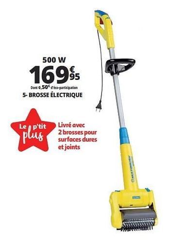 Promoties Brosse électrique - Huismerk - Auchan - Geldig van 21/02/2018 tot 06/03/2018 bij Auchan