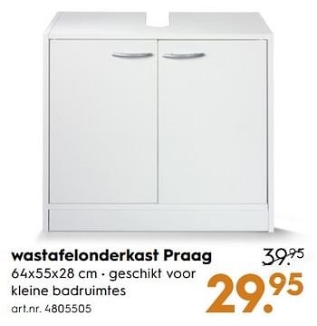 Snor wazig Weiland Huismerk - Blokker Wastafelonderkast praag - Promotie bij Blokker