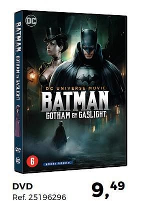 Promotions Dvd batman gotham by gaslight - Produit maison - Supra Bazar - Valide de 20/02/2018 à 20/03/2018 chez Supra Bazar
