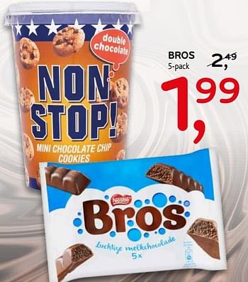 Promoties Bros 5-pack nestle - Nestlé - Geldig van 21/02/2018 tot 28/02/2018 bij C&B