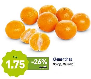 Promoties Clementines - Huismerk - Aldi - Geldig van 26/02/2018 tot 03/03/2018 bij Aldi