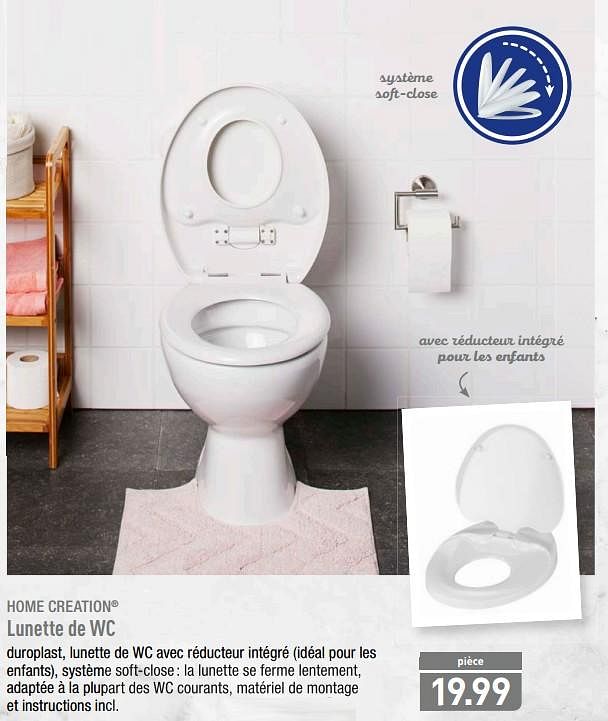 abattant wc aldi