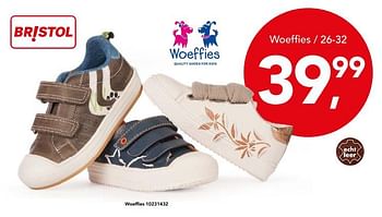 Promoties Shoes for kids - Woeffies - Geldig van 25/02/2018 tot 11/03/2018 bij Bristol