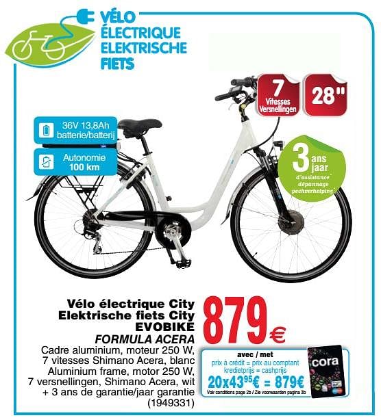 Velo electrique online evobike