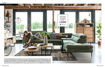 Promoties Design sofa talisman - Huismerk - Xooon - Geldig van 01/11/2017 tot 30/04/2018 bij Xooon