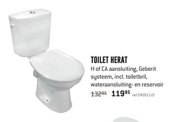 Promoties Toilet herat - Huismerk - Free Time - Geldig van 26/02/2018 tot 25/03/2018 bij Freetime