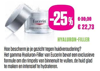 Promoties Eucerin hyaluron-filler - Eucerin - Geldig van 01/03/2018 tot 30/05/2018 bij Medi-Market