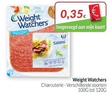 Promoties Weight watchers charcuterie - Weight Watchers - Geldig van 01/03/2018 tot 01/04/2018 bij Intermarche