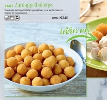Promoties Aardappelbolletjes - Huismerk - Bofrost - Geldig van 23/02/2018 tot 30/03/2018 bij Bofrost