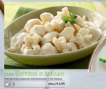 Promoties Bloemkool in kaassaus - Huismerk - Bofrost - Geldig van 23/02/2018 tot 30/03/2018 bij Bofrost