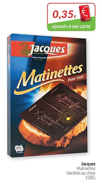 Promotions Jacques matinettes - Jacques - Valide de 01/03/2018 à 01/04/2018 chez Intermarche