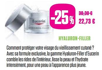 Promotions Hyaluron-filler - Eucerin - Valide de 01/03/2018 à 30/05/2018 chez Medi-Market