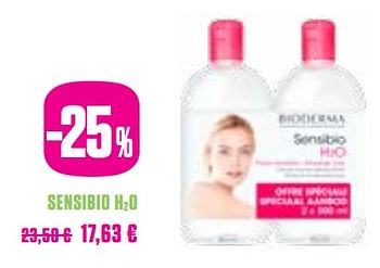 Promoties Sensibio h20 - Biodermal - Geldig van 01/03/2018 tot 30/05/2018 bij Medi-Market