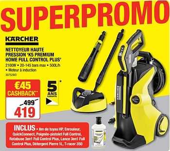 Promoties Karcher nettoyeur haute pression `k5 premium home full control plus` - Kärcher - Geldig van 01/03/2018 tot 18/03/2018 bij HandyHome