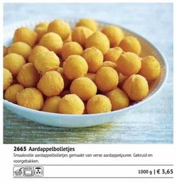 Promoties Aardappelbolletjes - Huismerk - Bofrost - Geldig van 01/03/2018 tot 31/08/2018 bij Bofrost