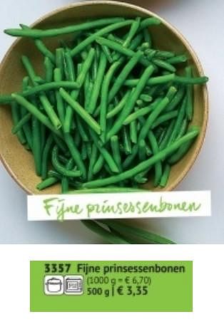 Promoties Fijne prinsessenbonen - Huismerk - Bofrost - Geldig van 01/03/2018 tot 31/08/2018 bij Bofrost