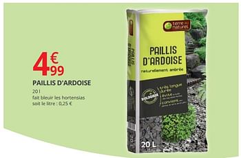 Promotions Paillis d`ardoise - Produit Maison - Auchan Ronq - Valide de 06/03/2018 à 18/03/2018 chez Auchan Ronq
