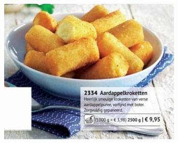 Promoties Aardappelkroketten - Huismerk - Bofrost - Geldig van 01/03/2018 tot 31/08/2018 bij Bofrost