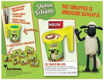 Promoties Shaun`s cool cups - Huismerk - Bofrost - Geldig van 01/03/2018 tot 31/08/2018 bij Bofrost