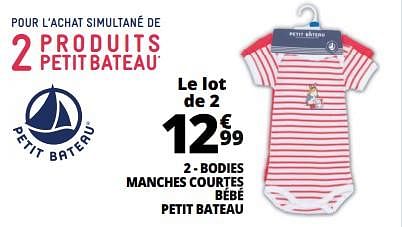 body petit bateau auchan