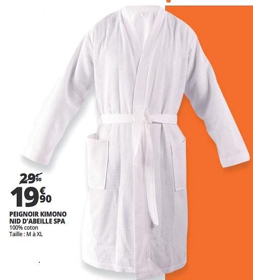 Auchan peignoir homme hot sale