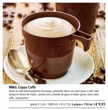 Promoties Coppa caffè - Huismerk - Bofrost - Geldig van 01/03/2018 tot 31/08/2018 bij Bofrost