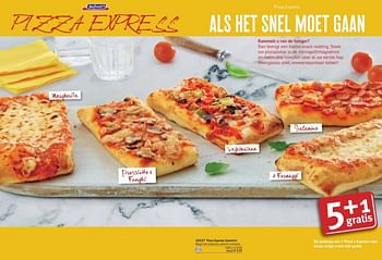Promoties Pizza express salamino - Huismerk - Bofrost - Geldig van 01/03/2018 tot 31/08/2018 bij Bofrost