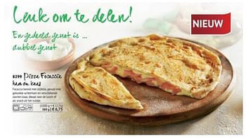 Promotions Pizza focaccia ham en kaas - Produit maison - Bofrost - Valide de 01/03/2018 à 31/08/2018 chez Bofrost