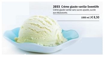 Promotions Crème glacée vanille sweetlife - Produit maison - Bofrost - Valide de 01/03/2018 à 31/08/2018 chez Bofrost