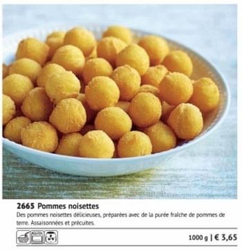 Promotions Pommes noisettes - Produit maison - Bofrost - Valide de 01/03/2018 à 31/08/2018 chez Bofrost
